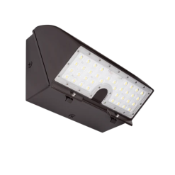LED Wall Pack - Bronze - LUMOS Series FlexPack™ - Forward Throw and Full Cutoff Adjustable