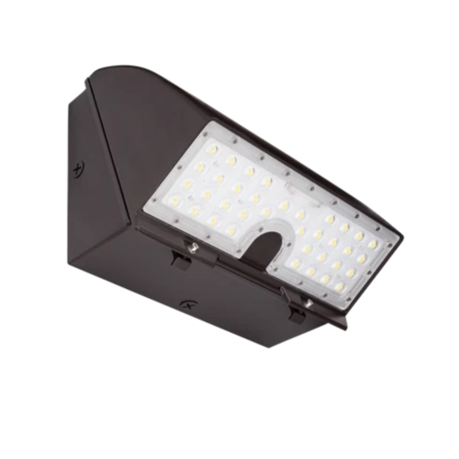 LED Wall Pack - Bronze - LUMOS Series FlexPack™ - Forward Throw and Full Cutoff Adjustable